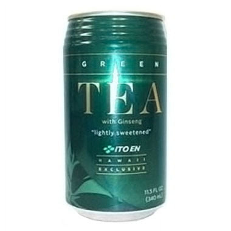 Ito En Hawaii Exlusive Green Tea with Ginger, 11.5 Fl. Oz., 4 Count