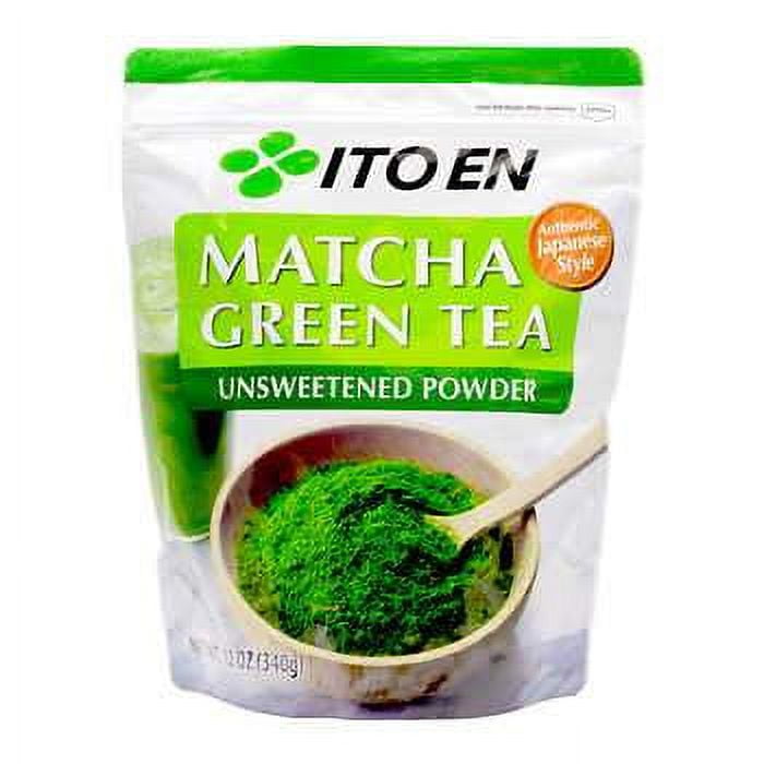 Ito En Matcha Green Tea Unsweetened Powder 12 oz