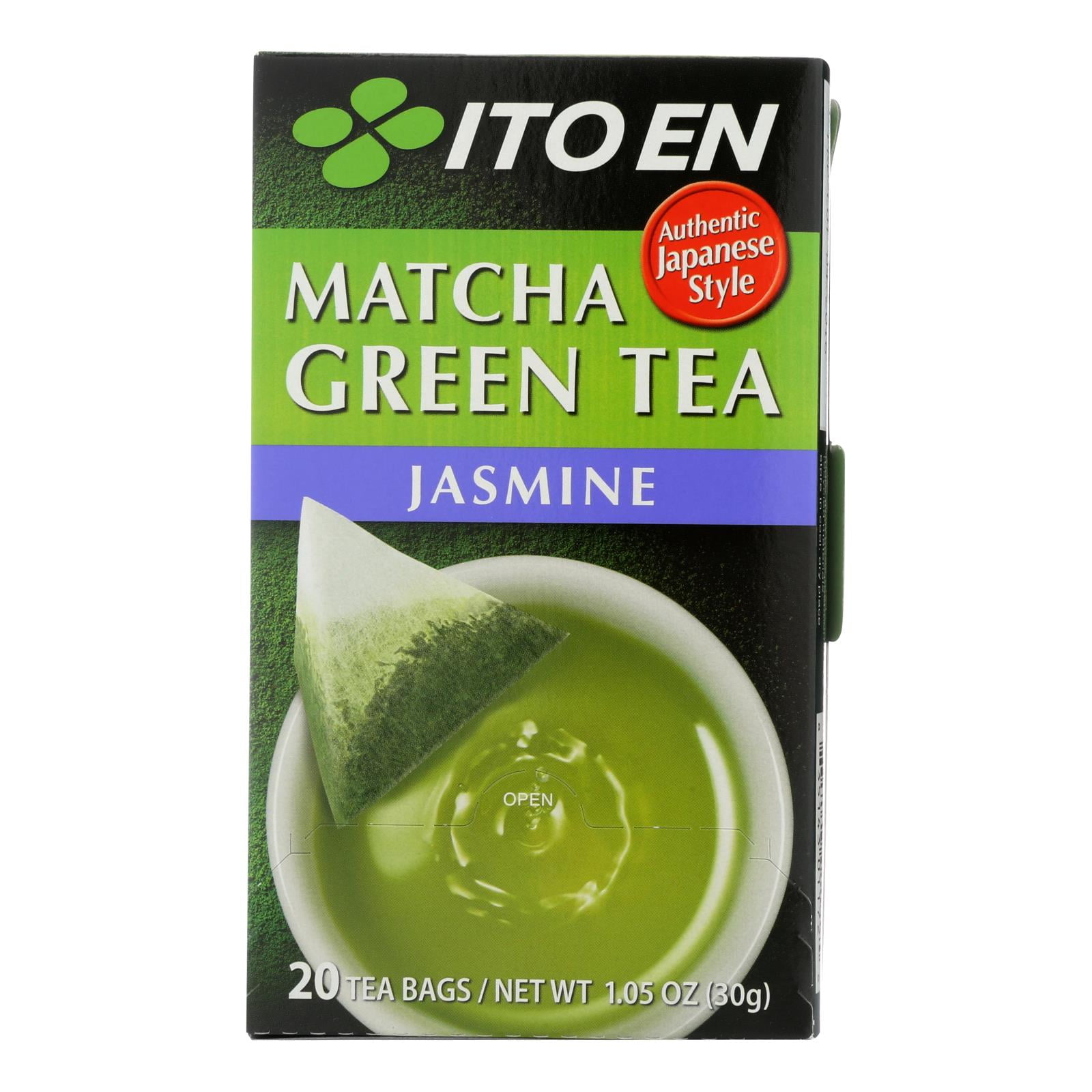 ITO EN, Organic Matcha Green Tea Jasmine, 20 Bags, Fine Powdered