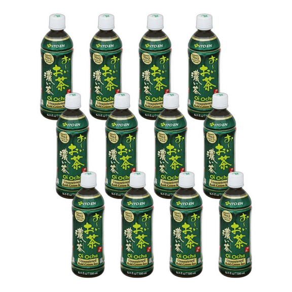 Ito En Ready-to-Drink Oi Ocha Dark Tea 16.9 fl oz (Pack Of 12)
