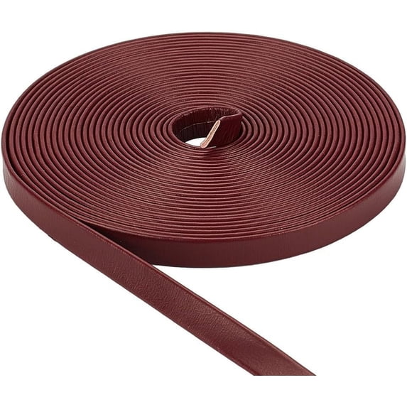 4.4 Yard Leather Ito Cord For Katana Handle Wrapping - Genuine Leather Tsukamaki For Sword Maintenance
