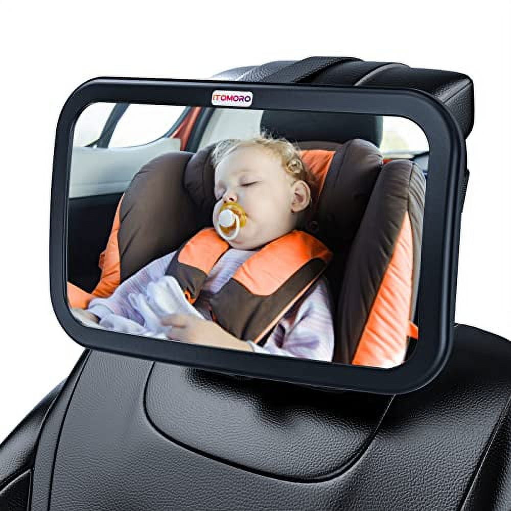 Itomoro Baby Car Mirror, View Infant in Rear Facing Seat with Wide