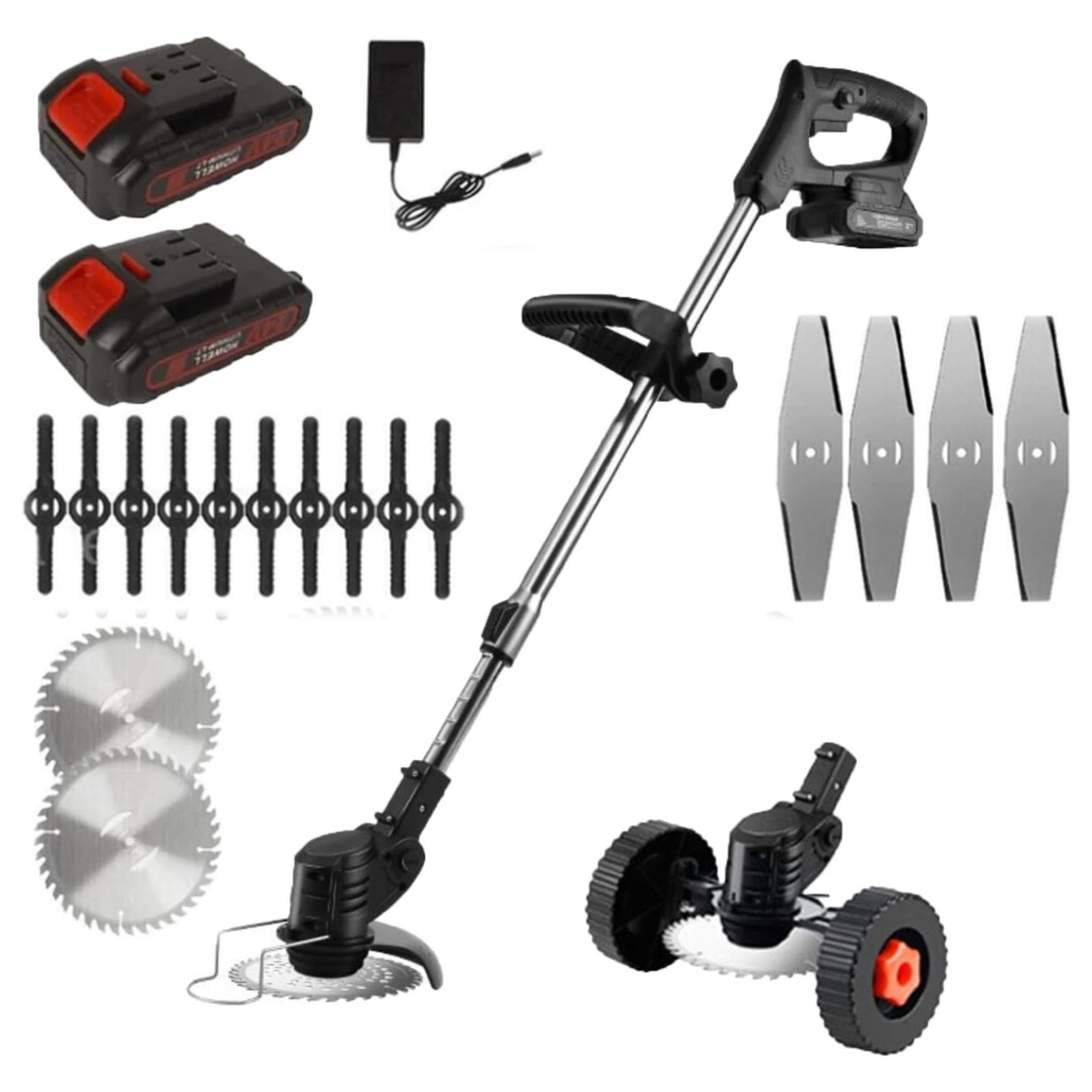 Itoolmax 3 in 1 Cordless Grass Trimmer, Itoolmax 3 in 1 Cordless Grass Trimmer 1800w, Lawn Edger