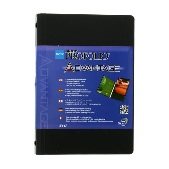 Itoya Art ProFolio Advantage, Portrait, 4" x 6"