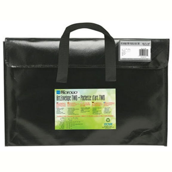Itoya 14.5x20.5" Art Profolio Art Envelopes Pro, Black