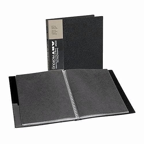 Jeashchat A3 30 Pages Storage Book, Binder with Plastic Sleeves, Clear Sleeves Protectors, Portfolio File Folder for Documents, Test Papers, Picture