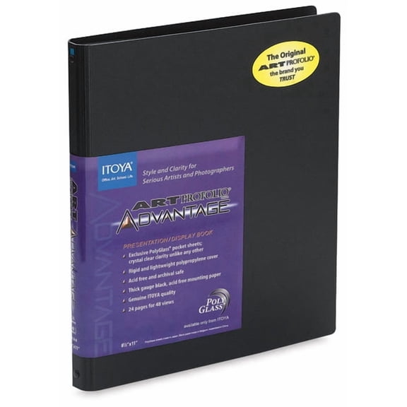 Itoya Art Profolio Advantage, 8.5" x 11"
