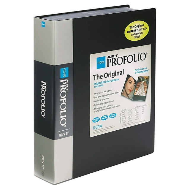 Itoya Art Profolio Storage/Display Book (8.5x11", 90 2-Sided Pages) IA-12-8-90