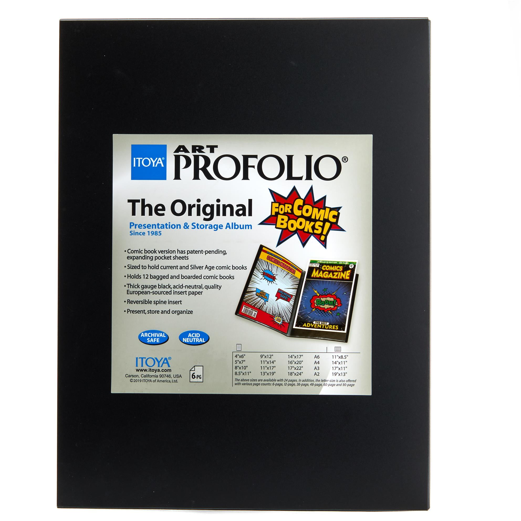 Itoya Comic Book Art Profolio