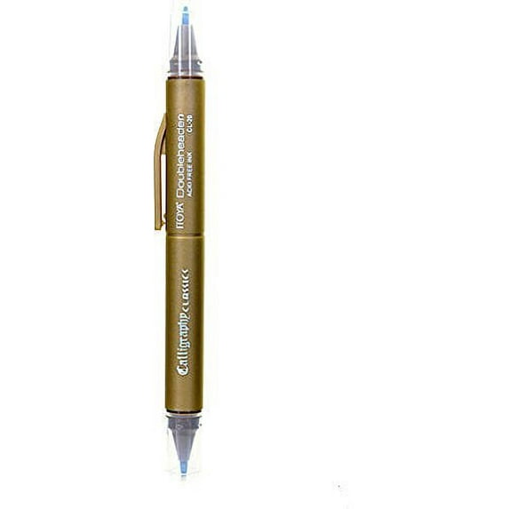 Itoya Doubleheader Calligraphy Marker (Mocha) 4 pcs sku# 1839151MA