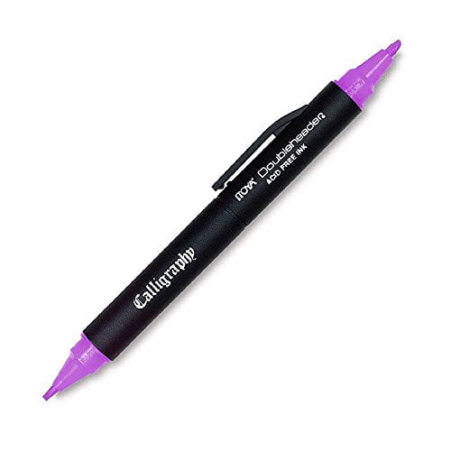 Itoya Doubleheader Calligraphy Marker - Purple