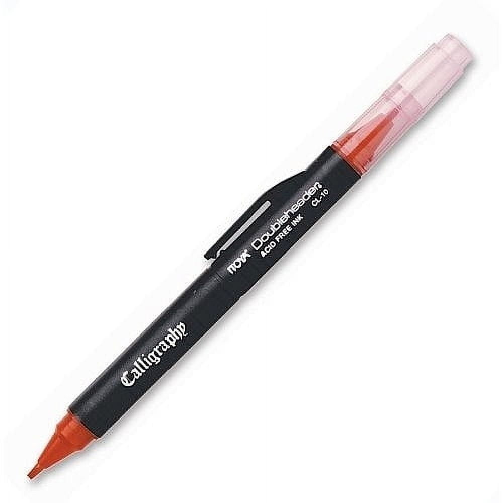 Itoya Doubleheader Calligraphy Marker - Red - Walmart.com