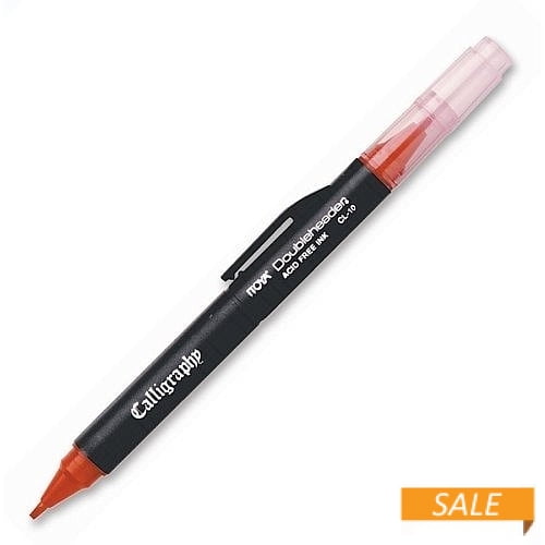 Itoya Doubleheader Calligraphy Marker - Red