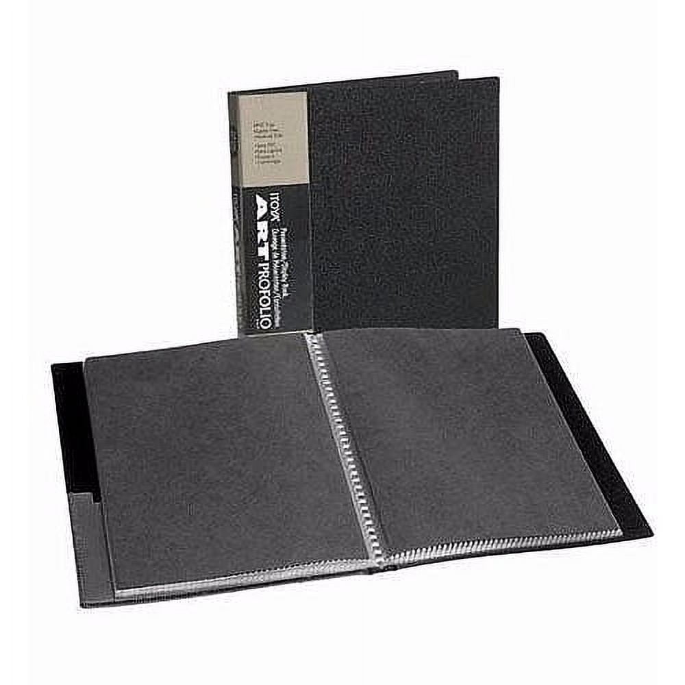 Dunwell Binders with Plastic Sleeves 12-Pocket - (2 Pack, Aqua)  Presentation Books 8.5x11, Portfolio Folders with 8.5 x 11 Sheet Protectors,  Each Displays 24 Pages Letter Size Documents, Certificates 