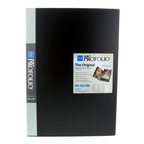 Itoya Original Art ProFolio, 13"x19”, 48-Page Art Portfolio