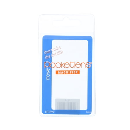 Itoya Pocketlenses, 3.25" x 2-1/8", 3x Magnification