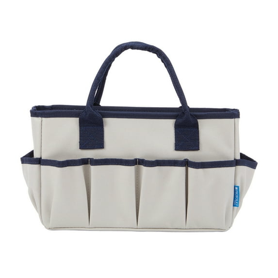 Itoya ProFolio Entourage Tote Bag, Gray/Navy, Small