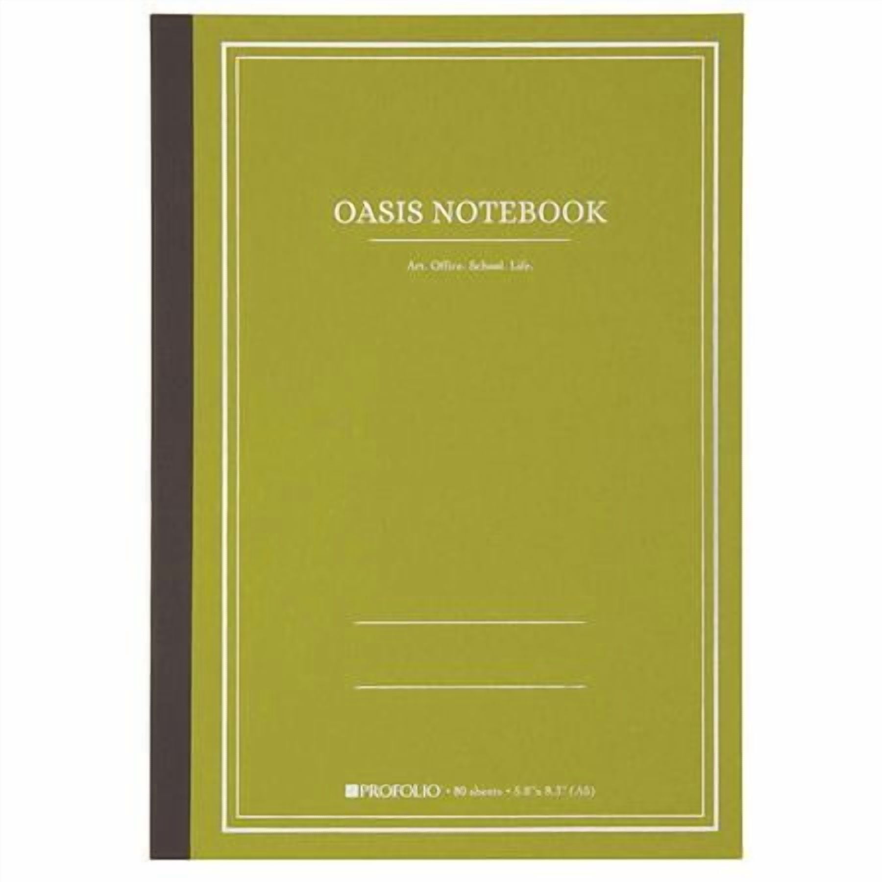 Itoya ProFolio Oasis Notebook, Large, Avocado