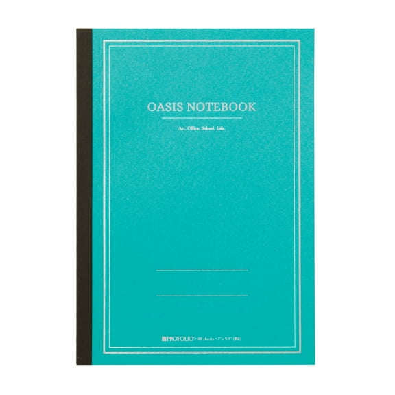 Itoya ProFolio Oasis Notebook, Large, Wintergreen