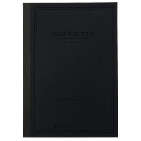 Itoya Medium ProFolio Oasis Notebook, A5 (5.8x8.3"), Charcoal