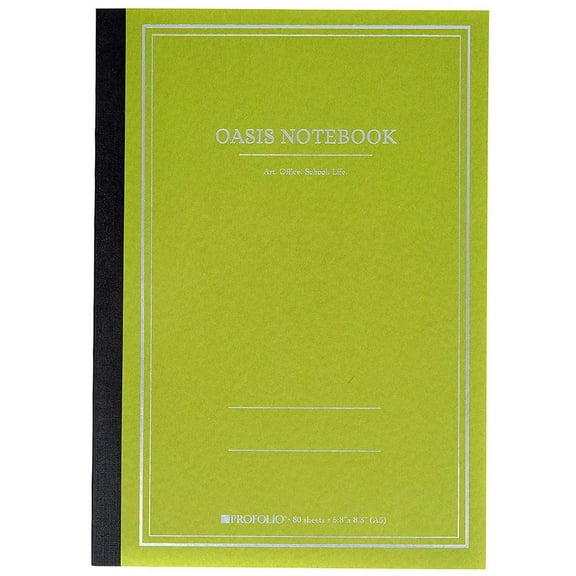 The ProFolio Oasis trade  Notebook  MEDIUM  by ITOYA- Avocado