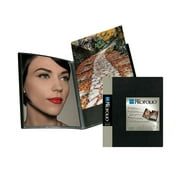 Itoya Original Art Profolio - 8" x 10", Black, Portrait, 24 Pages