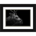 thumbnail image 1 of Itoyama, Eiji 32x23 Black Ornate Wood Framed with Double Matting Museum Art Print Titled - Looking Back, 1 of 4