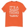 thumbnail image 1 of Its A BARRY Thing You Wouldnt Understand Funny T Shirt For åFamily Reunion Party (Orange, 4XL), 1 of 2