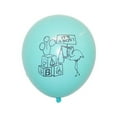 thumbnail image 1 of Its A Boy Balloons | Boy Baby Shower Decor | "It's A Boy" Balloons - 12in. - Latex - 10 Pieces/Pkg. (fdp53102), 1 of 1