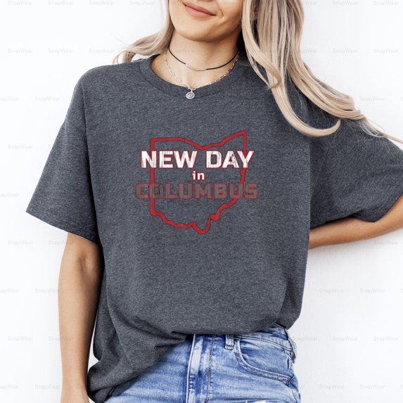 Its A Good Day In Columbus Ohio City Pride Local Souvenir Fun Travel T-Shirt Unisex, up to 5XL