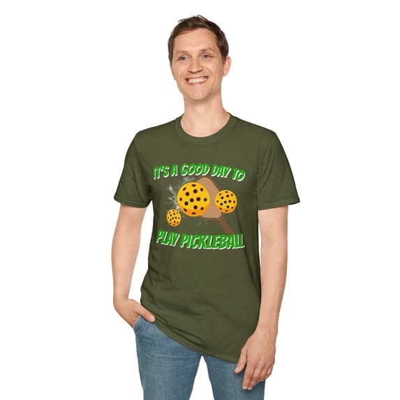 Its A Good Day To Play Pickleball, Gildan Unisex TShirt, Graphic Tee, S-3XL