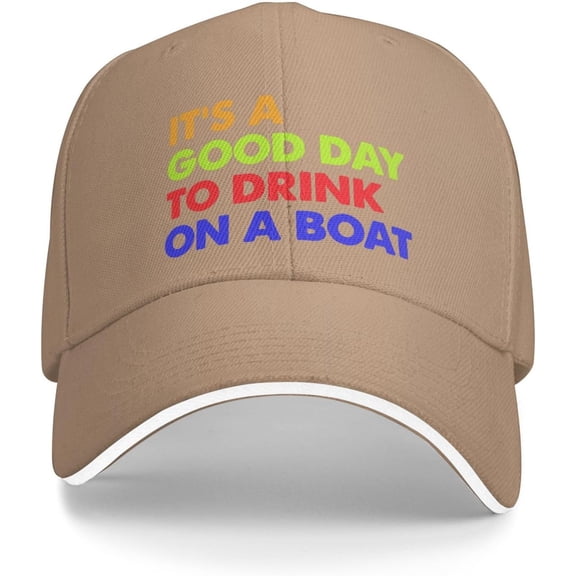 Its A Good Day to Drink Trucker Hat Baseball Cap Funny Outdoor Travel Dad Caps