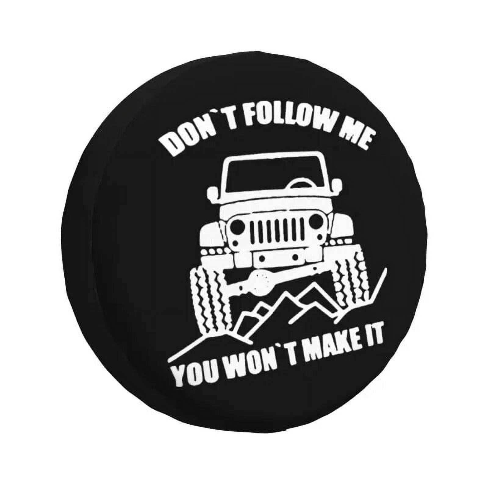 Its A Lifestyle Funny Offroad Spare Wheel Tire Cover for Mitsubishi