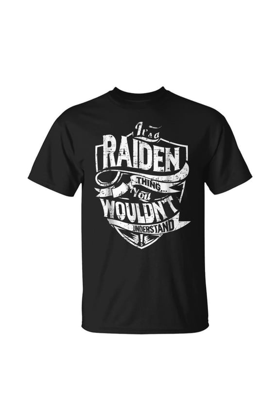 Its A Raiden Thing You Wouldnt Understand Unisex TShirt