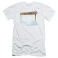 thumbnail image 1 of Its A Wonderful Life Bedford Falls Adult 30/1 T-Shirt White, 1 of 1