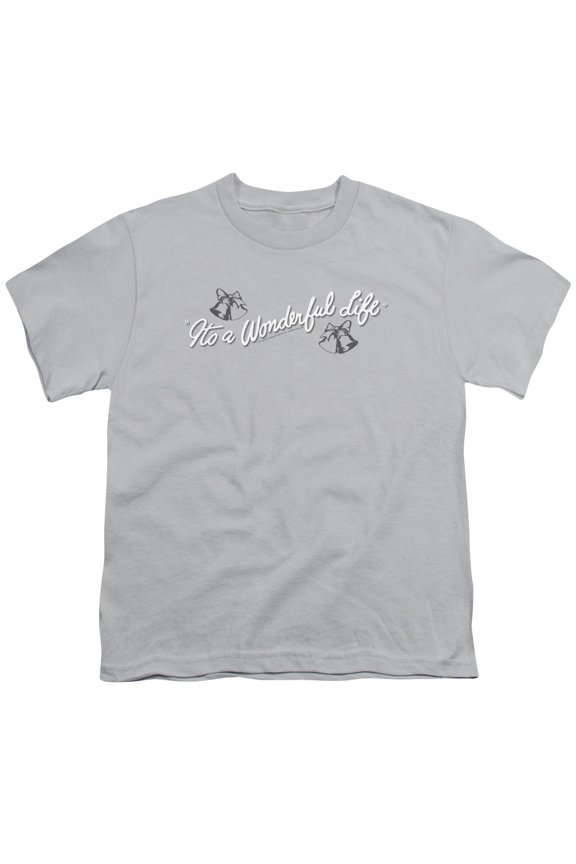Its A Wonderful Life - Logo - Youth Short Sleeve Shirt - Large