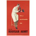 thumbnail image 1 of Its A Worth-While Life Join The Regular Army Print By ®The National Army Museum Mary Evans Picture Library, 1 of 3