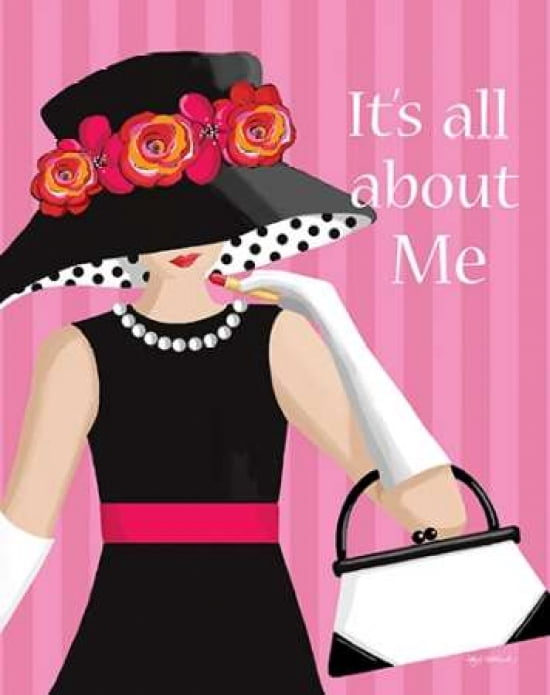Its All About Me Canvas Art - Kathy Middlebrook (22 x 28)