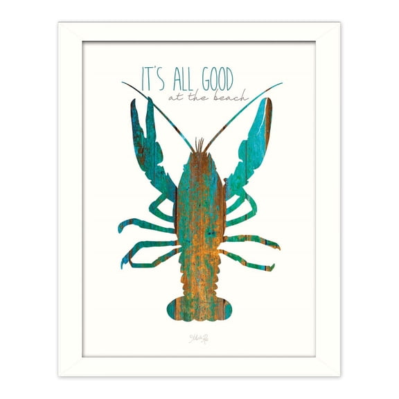 TrendyDecor4U It'S All Good At The Beach By Marla Rae Wall Art MA2286-712W