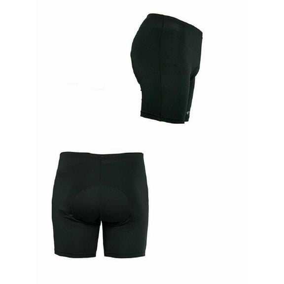 Its-All-Goods Cycling Shorts Men's Size Medium Black Gel Padded