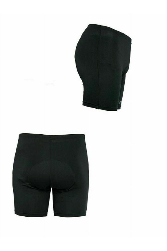 Its-All-Goods Cycling Shorts Men's Size Medium Black Gel Padded