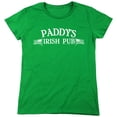 thumbnail image 1 of Its AlwayS/Sunny In Philadelphia Paddys Logo S/S Women's T-Shirt Kelly Green, 1 of 1