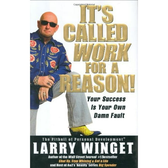 Pre-Owned It's Called Work for a Reason!: Your Success Is Your Own Damn Fault (Hardcover) 1592402267 9781592402267
