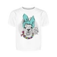 thumbnail image 1 of Its Easy To Be Cool, Llama Tee Girl's -Image by Shutterstock, 1 of 1