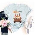 thumbnail image 1 of Its Fall Y'all T-shirt Pumpkin Shirts Autumn Tee Thankful Gift Blessed Top Grateful Tshirt Women's Family Shirt, 1 of 3