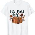thumbnail image 1 of Its Fall Yall Lazy Halloween Costume Thanksgiving Pumpkin T-Shirt, 1 of 5