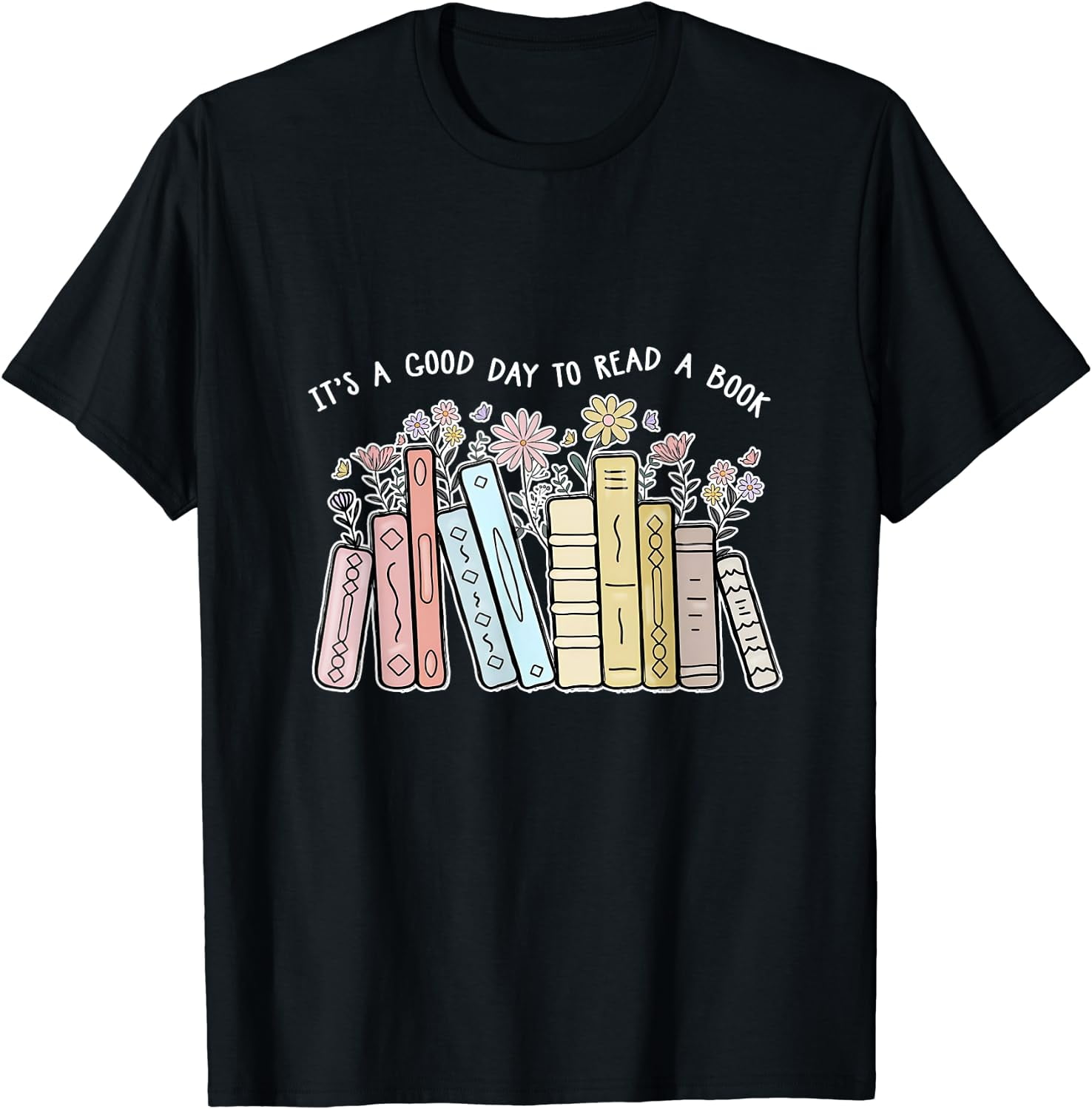 "It's A Good Day To Read A Book" T-Shirt – Reading Day Tee For Women, Book Lover Top, Grey