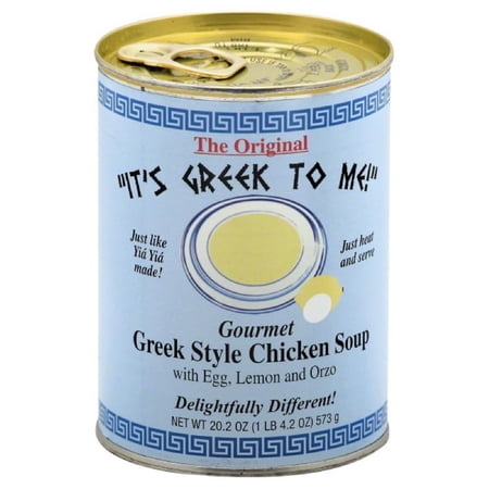 Its Greek To Me Greek Style Gourmet Chicken Soup, 20.2 Oz (Pack of 12)