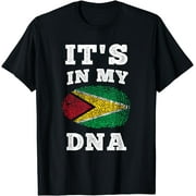 Its In My DNA Guyana Flag Guyanese T-Shirt