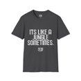 thumbnail image 1 of Its Like a Jungle Sometimes: NY Vibe Official Logo Unisex Softstyle T-Shirt, 1 of 3
